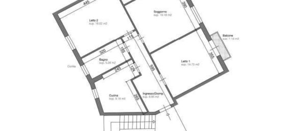 Apartamento de 4 divisões em Bitonto, Italy N.º 236583 18