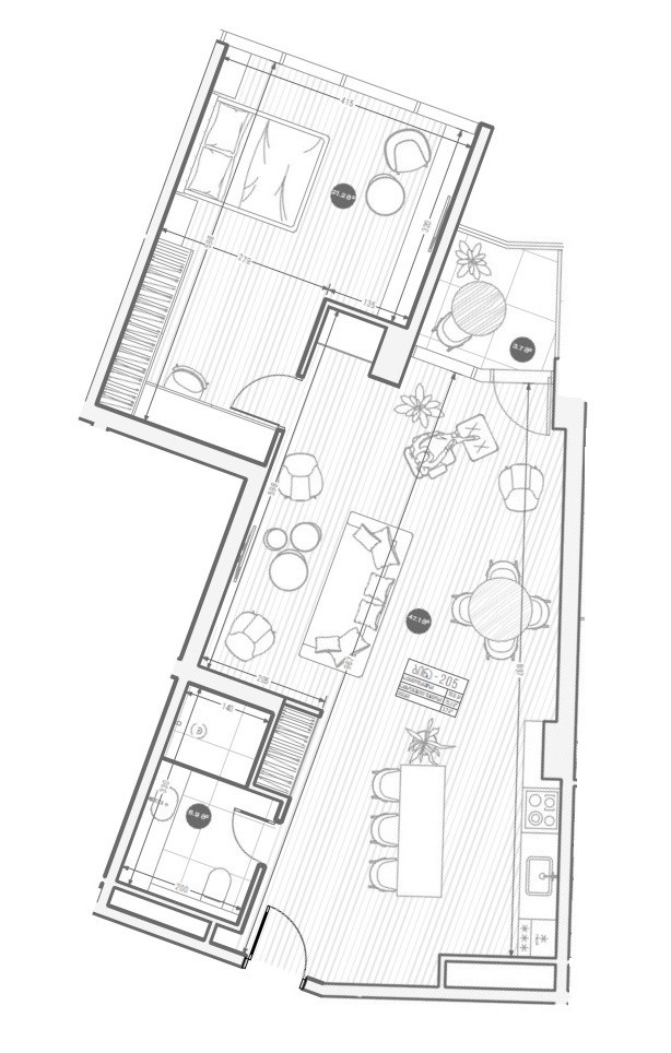 Студия в Тбилиси, Грузия № 1394