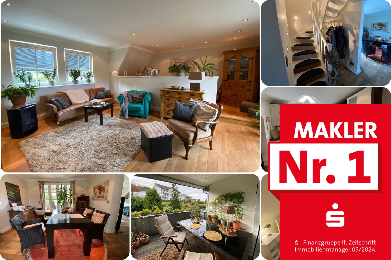 3غرفة شقة في Siegen-Wittgenstein, Germany رقم 129357