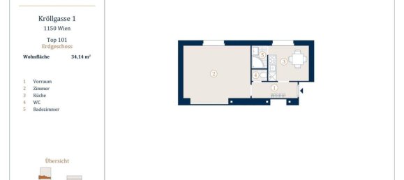 استوديو في Rudolfsheim-Funfhaus, Austria رقم 207391 11