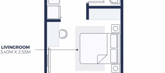 2 Schlafzimmer Wohnung in CREEK VIEWS II, Al Jaddaf, UAE, Nr. 60436 4