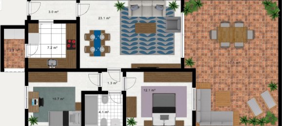 2 Schlafzimmer Wohnung in Andalusia, Spain, Nr. 139608 2