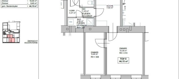 Коммерческая недвижимость с 2 комнатами в Нойбау, Австрия № 231332 7