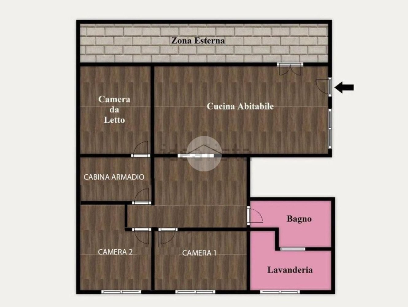 4 rooms Apartment in Bollate, Italy No. 58796