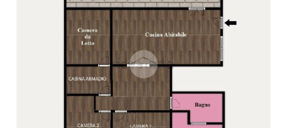 4 rooms Apartment in Bollate, Italy No. 58796 20