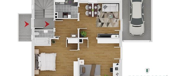 4 غرف نوم منزل في Mulheim an der Ruhr, Germany رقم 42451 33