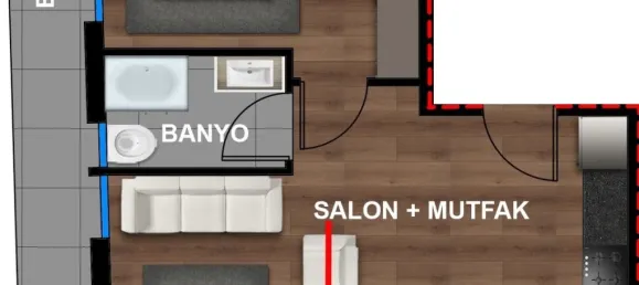 Apartment 1+1 in Mugla, Turkey No. 33361 11