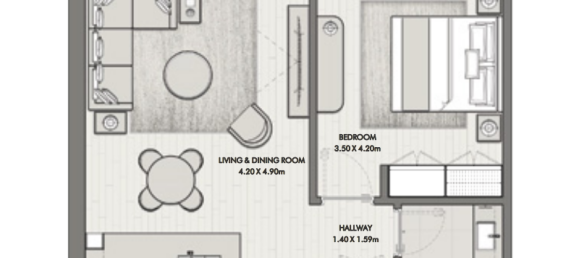 1 chambre Appartement à Umm Suqeim, UAE No. 121428 6