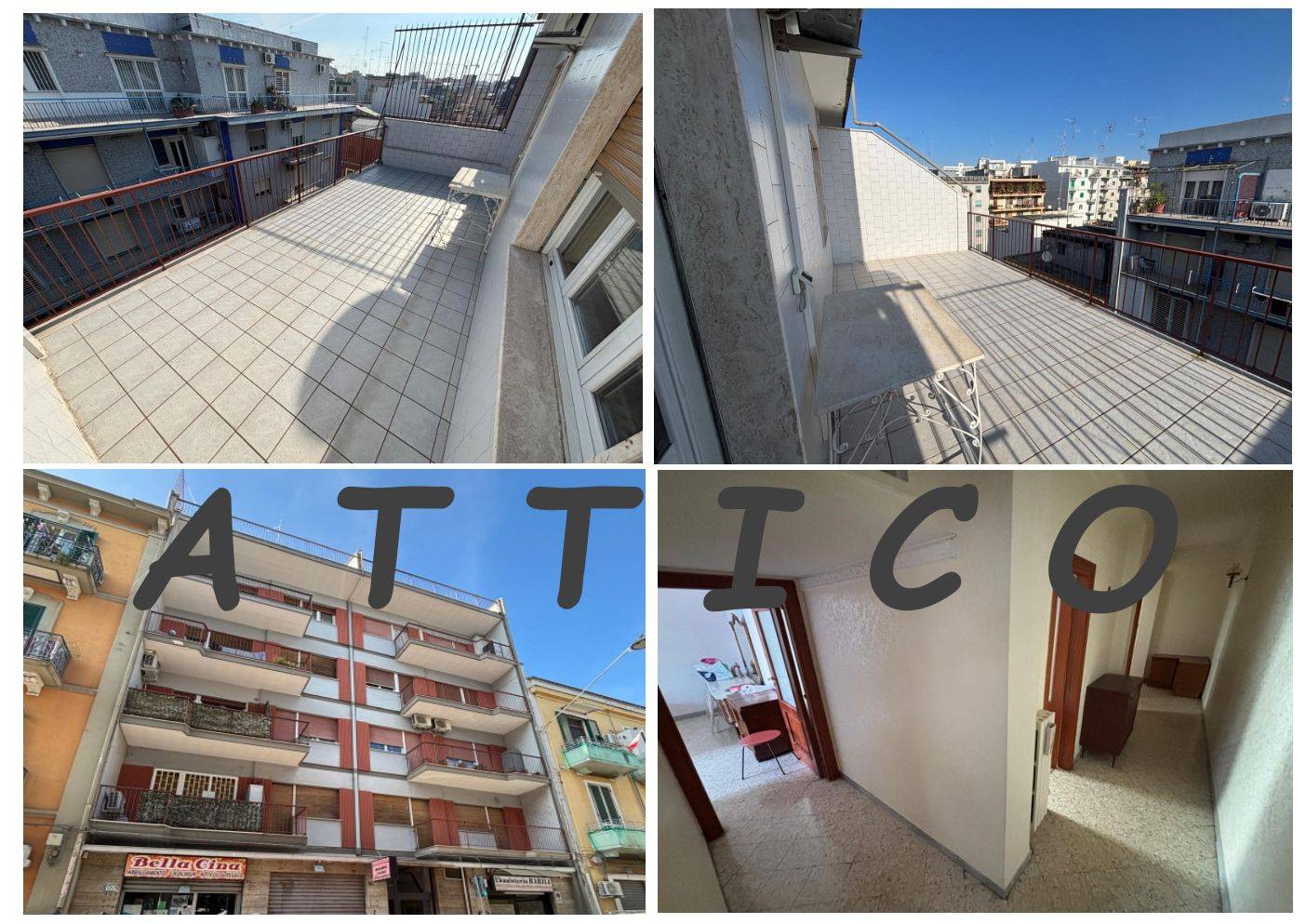 Ático de 1 dormitorio en Bari, Italy No. 39611