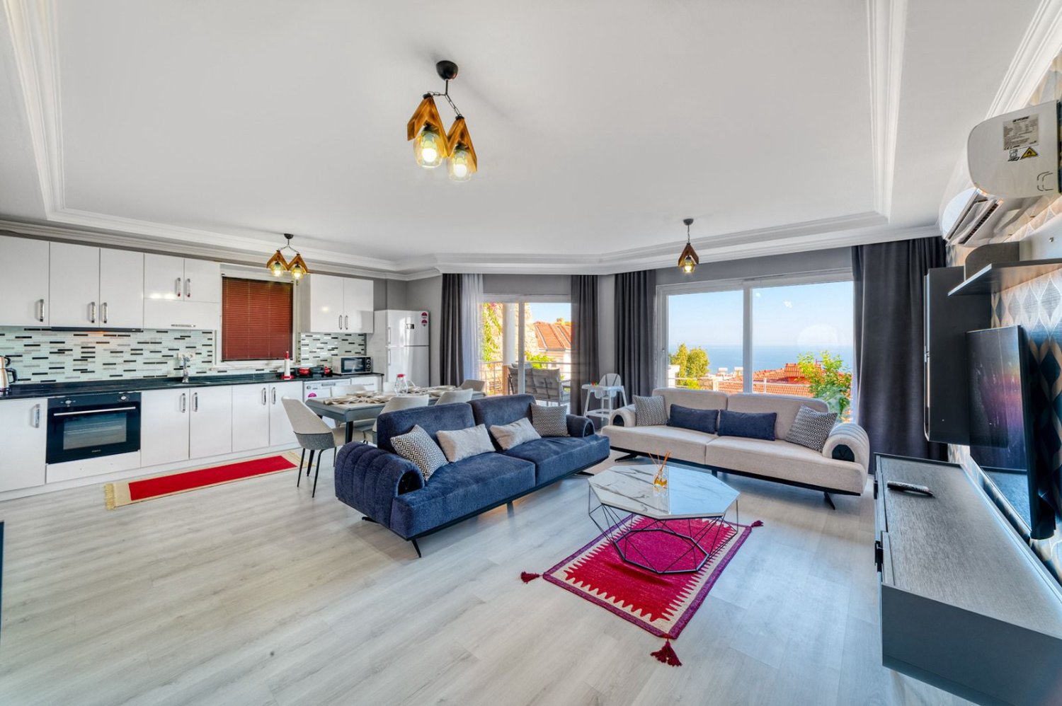 4 rooms Apartment in Alanya, Turkey No. 21697