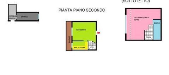 2 rooms Duplex in Arzago d'Adda, Italy No. 42037 16