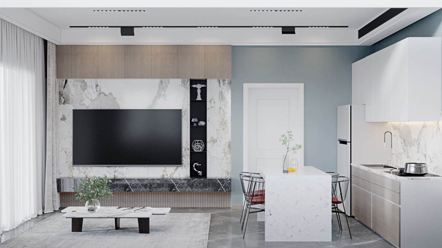 Apartment 4+1 in Erel life, Alanya, Turkey No. 35571