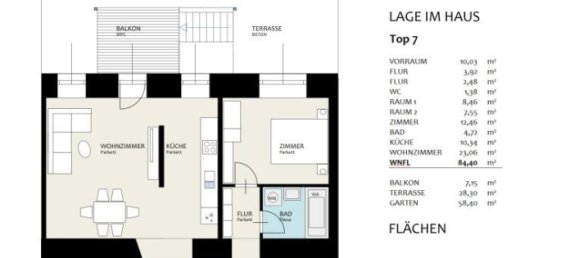 4 rooms Apartment in Brigittenau, Austria No. 195154 10