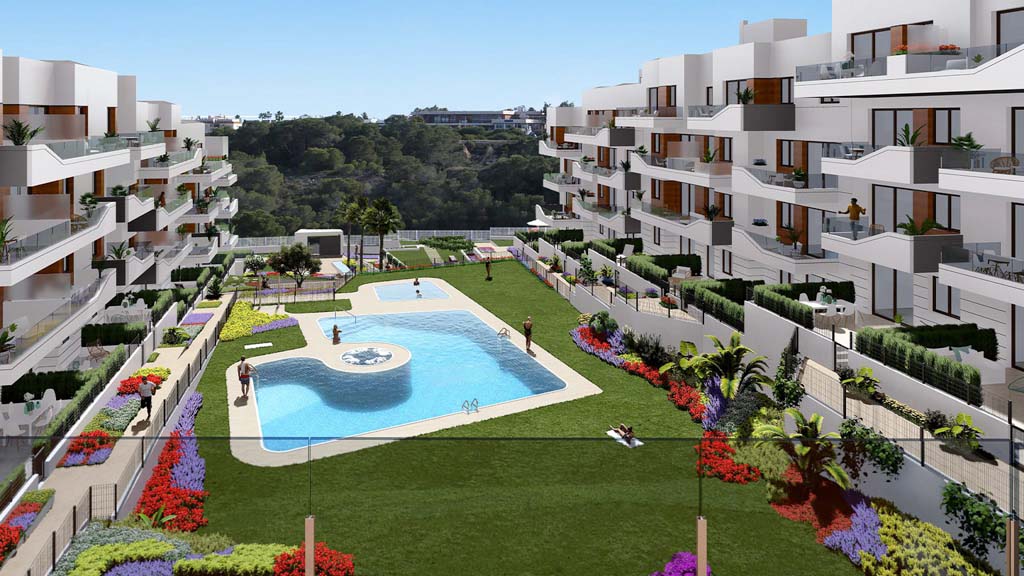 Квартира с 3 спальнями в Вилламартин, Испания № 15315