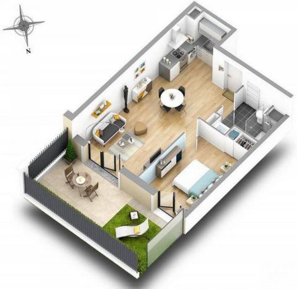 Studio in the Condo in Lisses, France No. 25384