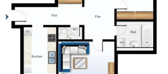 2 chambres Appartement à Furstenfeldbruck, Germany No. 150253 4