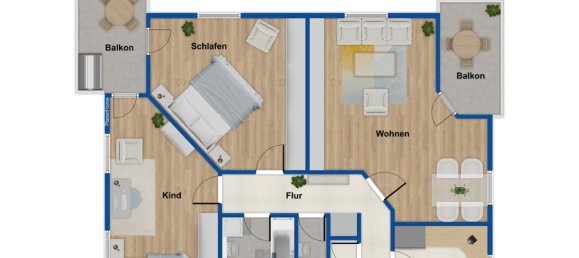 3غرفة شقة في Leipzig, Germany رقم 108824 13