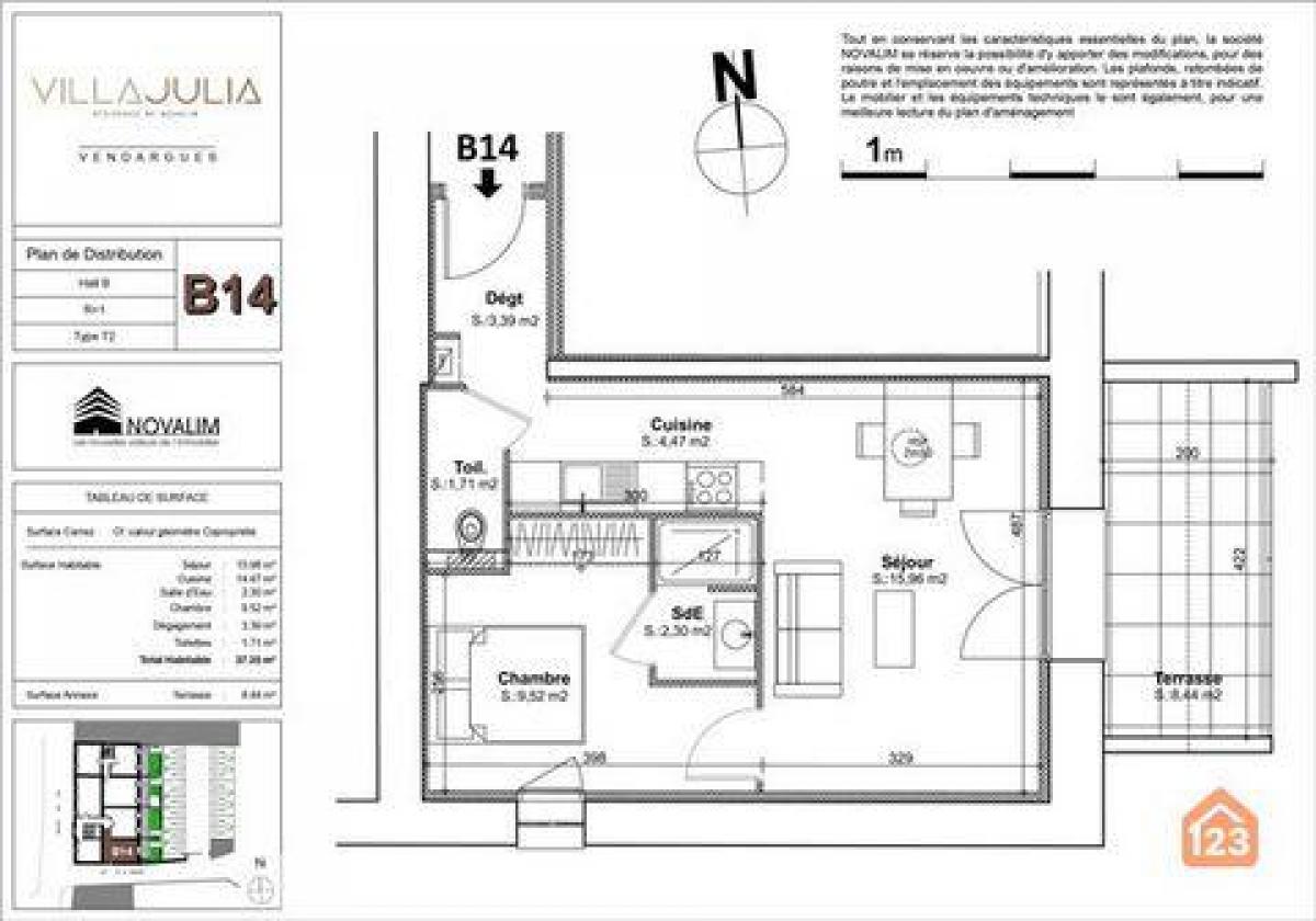 Studio in the Condo in Vendargues, France No. 25934