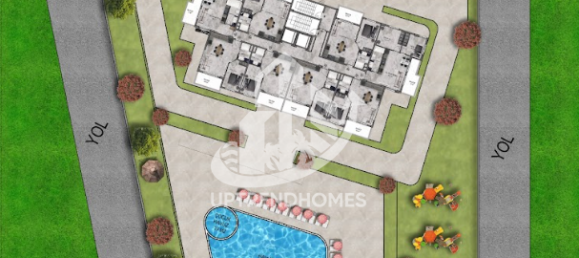 Квартира 1+1 в Махмутлар, Турция № 12782 6