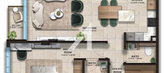 1 bedroom Apartment in Dubai, UAE No. 56252 14