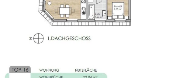 2-Zimmer Wohnung in Hernals, Austria, Nr. 231391 10
