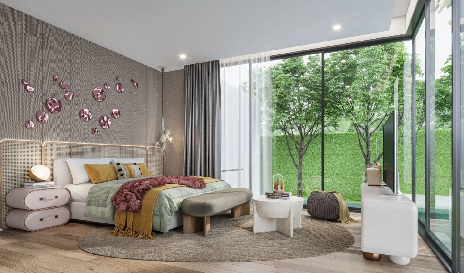 Вилла с 3 спальнями в Poetry Villas, Банг Тао, Таиланд № 76938