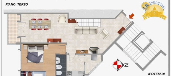 4-Zimmer Penthouse in Rome, Italy, Nr. 160299 33