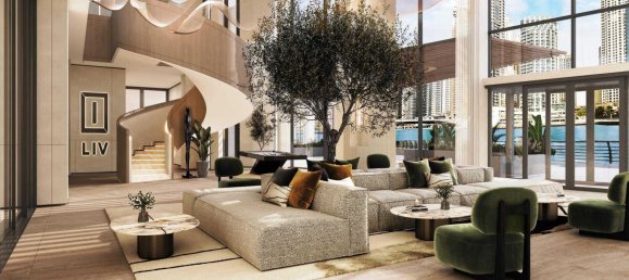 Квартира с 2 спальнями в LIV WATERSIDE, Дубай Марина, ОАЭ № 62171 5