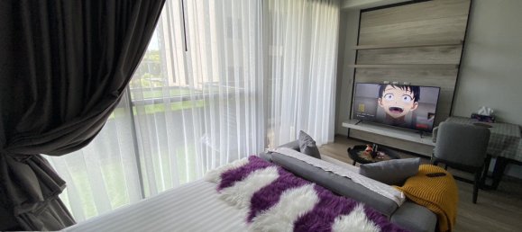 Кондоминиум  с 1 спальней в Чонбури, Таиланд № 20519 8