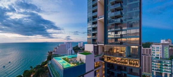 Кондоминиум  с 1 спальней в Чонбури, Таиланд № 20519 25