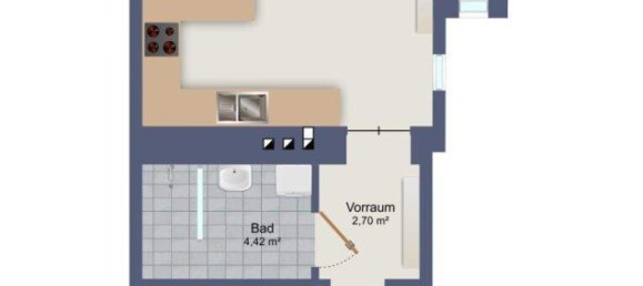 2 rooms Apartment in Margareten, Austria No. 91420 12