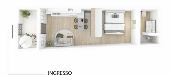 Apartamento de 1 dormitorio en Bologna, Italy No. 321834 11