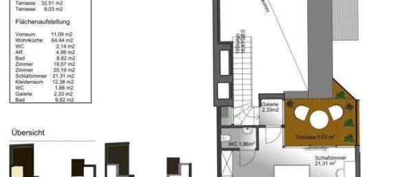 Dúplex de 4 habitaciónes en Wieden, Austria No. 134961 27
