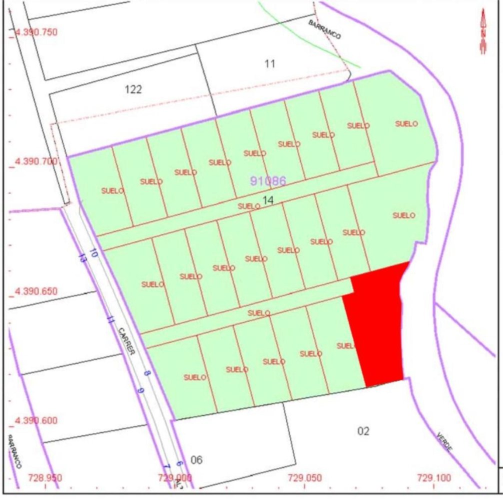 Земельный участок 814м² в Пуколь, Испания № 190037