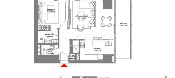 2 bedrooms Apartment for sale in Dubai Harbour, Dubai, UAE № 180291 20