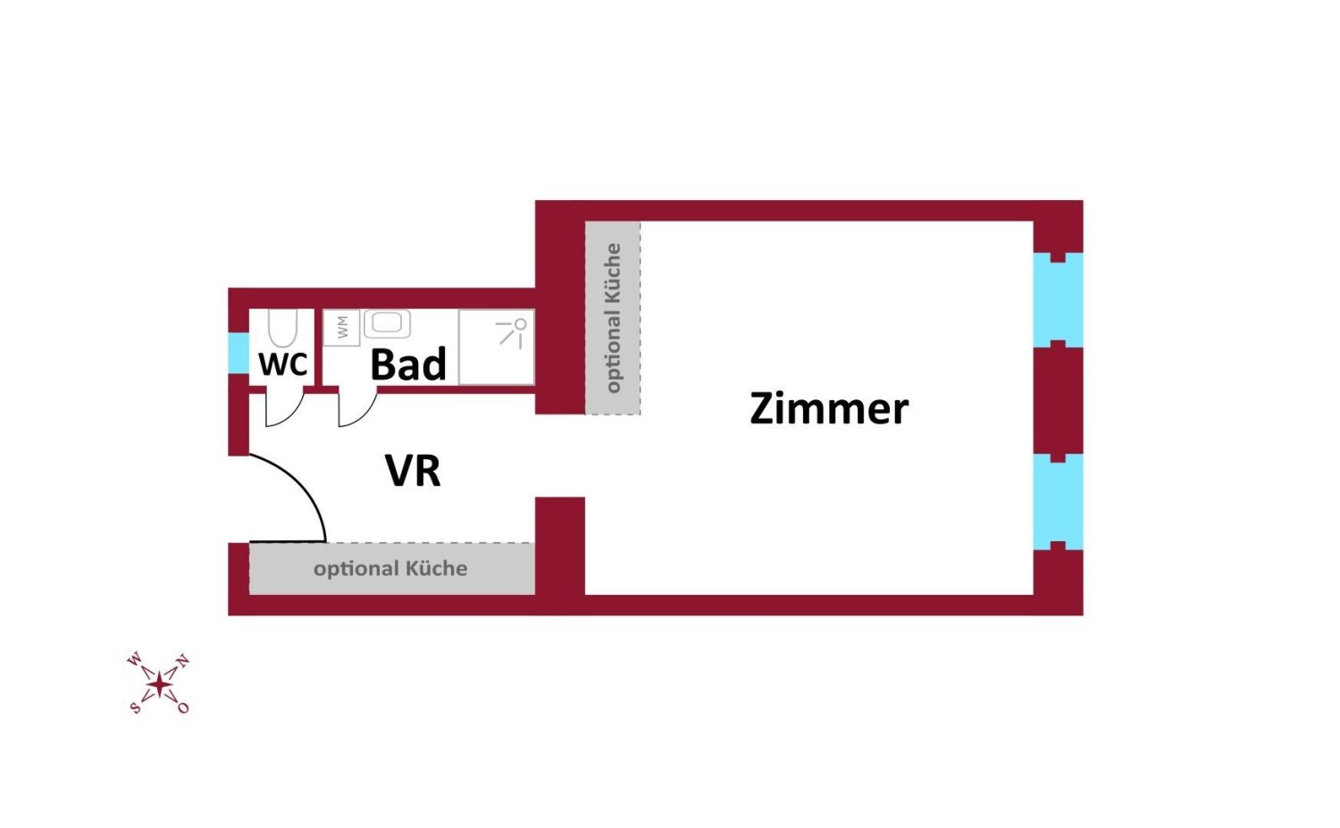 Studio in Brigittenau, Austria No. 111520