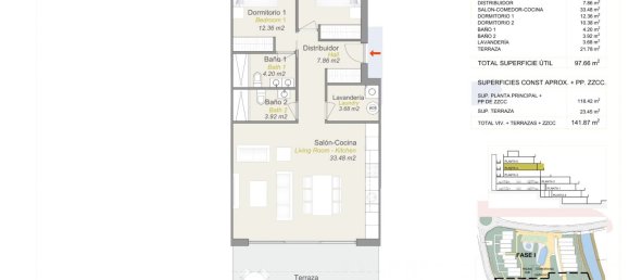 Apartamento T2 em Golf Bahia, Spain N.º 6748 15