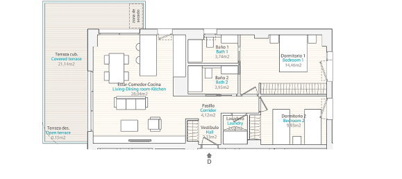 1 Schlafzimmer Wohnung in Villajoyosa, Spain, Nr. 4509 21