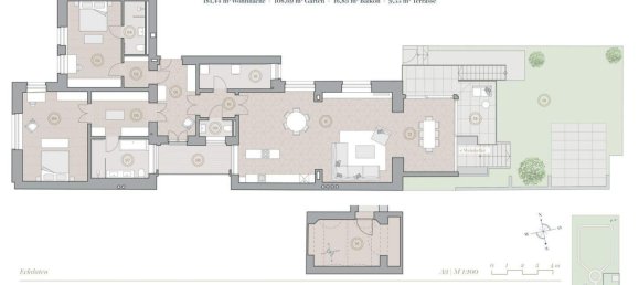 Квартира с 3 комнатами в Хитцинг, Австрия № 8429 20