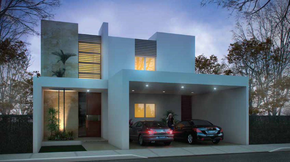 Дом с 3 спальнями в Мерида, Мексика № 38441