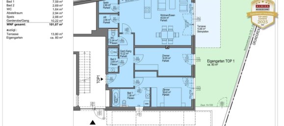 3-salle Appartement à Krems an der Donau, Austria No. 132311 12