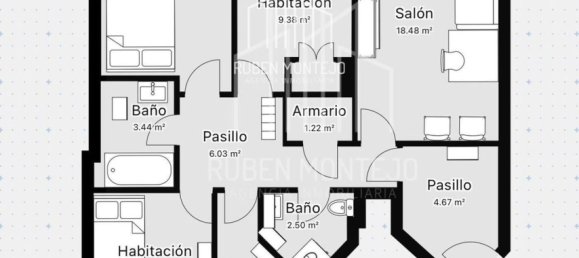 3 bedrooms Apartment in Salamanca, Spain No. 98247 40