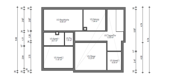 Таунхаус с 8 комнатами в Хайльбронн, Германия № 293749 36