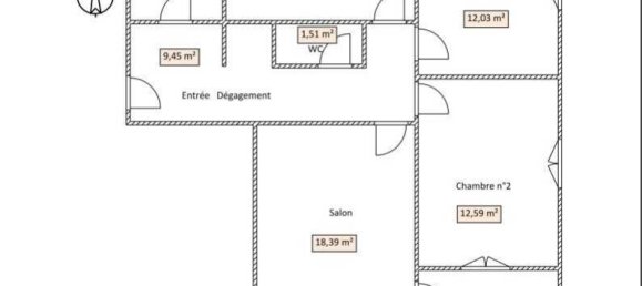1 bedroom Apartment in Ottmarsheim, France No. 77426 9