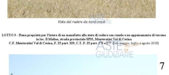 Casa de 2 habitaciónes en Montecatini Val di Cecina, Italy No. 263012 5