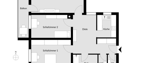 3 rooms Apartment in Munich, Germany No. 149924 17