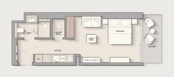 Estúdio em Dubai Silicon Oasis, UAE N.º 121628 3