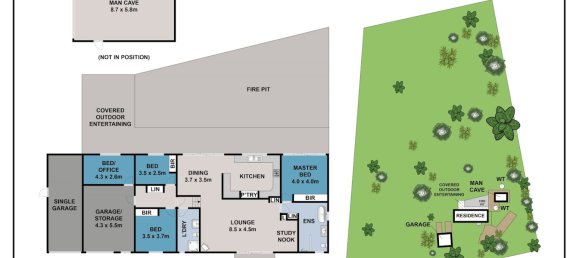 Granja de 4 dormitorios en Imbil, Australia No. 894 19