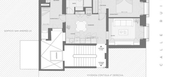 2 Schlafzimmer Wohnung in Madrid, Spain, Nr. 96237 7