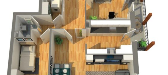 3 غرف نوم شقة في Waldshut, Germany رقم 365316 6